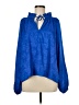 Karlie Blue Long Sleeve Blouse Size M - photo 1