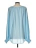 Dokotoo 100% Polyester Blue Long Sleeve Blouse Size L - photo 2