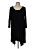 Roaman's Black Casual Dress Size 12 (S) - photo 1