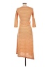 Riflessi Orange Casual Dress Size L - photo 2