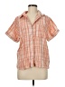 Universal Thread Orange Pink Short Sleeve Blouse Size M - photo 1