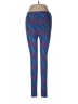 Lularoe Argyle Blue Leggings One size - photo 1