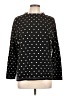 Unbranded Polka Dots Black Wool Pullover Sweater Size L - photo 1