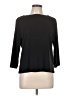Axcess Black 3/4 Sleeve Top Size L - photo 1