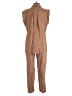 Zara Solid Brown Jumpsuit Size S - photo 2