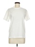 Unbranded Solid Ivory Short Sleeve T-Shirt Size M - photo 1