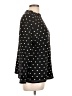 Unbranded Polka Dots Black Wool Pullover Sweater Size L - photo 4