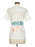 Unbranded Solid Ivory Short Sleeve T-Shirt Size M - photo 2