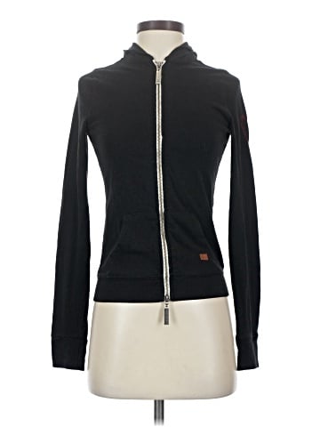 Peace Love World Zip Up Hoodie (view 1)
