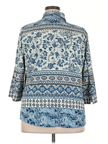Allison Daley 3/4 Sleeve Blouse (view 2)