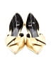 Zara Metallic Gold Heels Size EU 37 - photo 2
