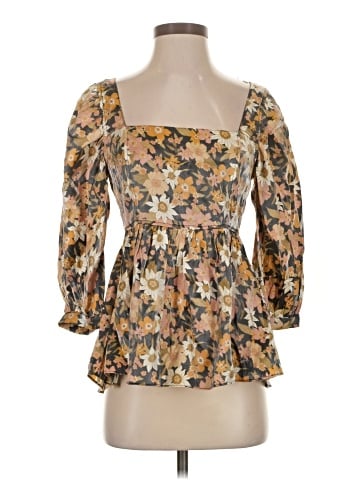 Altar'd State 3/4 Sleeve Blouse (view 1)