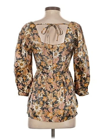 Altar'd State 3/4 Sleeve Blouse (view 2)