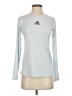 Adidas Silver Long Sleeve T-Shirt Size XS - photo 1
