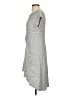 Max Studio Solid Gray Casual Dress Size S (estimated) - photo 5