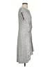 Max Studio Solid Gray Casual Dress Size S (estimated) - photo 4