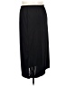 Allison Woods 100% Polyester Solid Black Casual Skirt Size XL (estimated) - photo 1