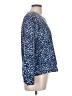 Cathy Daniels Animal Print Blue Jacket Size L - photo 4