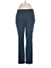 Chico's Chevron-herringbone Blue Active Pants Size 2 (12) - photo 1