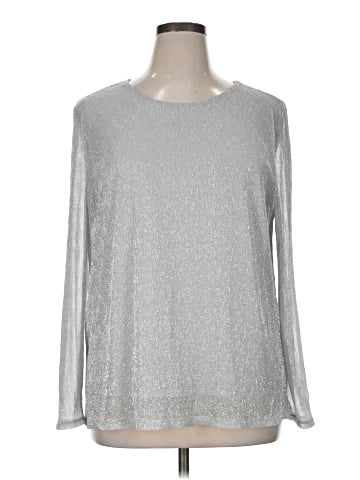 Easywear by Chico's Long Sleeve Blouse (view 1)