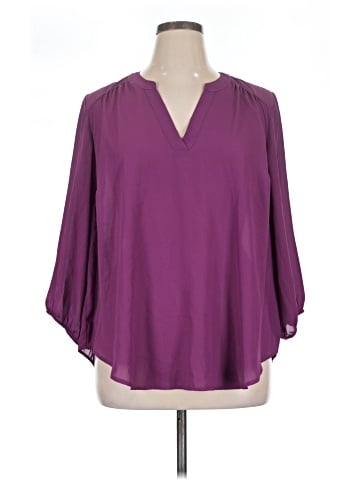 Torrid 3/4 Sleeve Blouse (view 1)