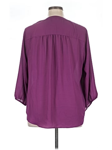 Torrid 3/4 Sleeve Blouse (view 2)