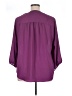 Torrid 100% Polyester Purple 3/4 Sleeve Blouse Size 1X Plus (1) - photo 2