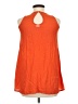 O'Neill 100% Viscose Orange Sleeveless Blouse Size M - photo 2