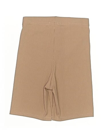 Topshop Khaki Shorts (view 2)