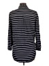 BeachLunchLounge 100% Viscose Stripes Black Long Sleeve Button-Down Shirt Size L - photo 2