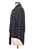 BeachLunchLounge 100% Viscose Stripes Black Long Sleeve Button-Down Shirt Size L - photo 5