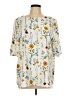 Remade 100% Polyester White Kimono Size L - photo 1