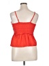 Sim & Sam 100% Cotton Orange Sleeveless Blouse Size XL - photo 2