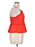 Sim & Sam 100% Cotton Orange Sleeveless Blouse Size XL - photo 4