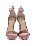 Vince Camuto 100% Leather Animal Print Red Pink Sandals Size 9 - photo 2