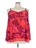Torrid 100% Polyester Red Sleeveless Blouse Size 3X Plus (3) - photo 1