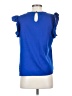 Shein Blue Sleeveless Blouse Size 4 - photo 2