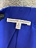 Collective Concepts 100% Polyester Solid Blue Formal Skirt Size S - photo 4
