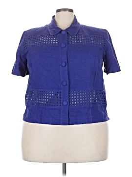 John Roberts Short Sleeve Blouse
