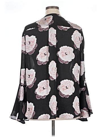 Tahari by ASL Long Sleeve Blouse (view 2)
