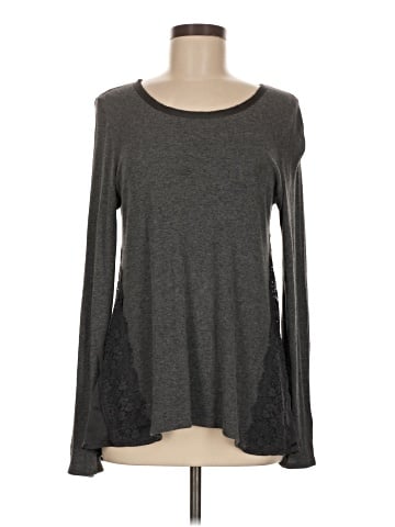 Bordeaux Long Sleeve T-Shirt (view 1)