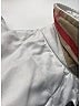 Burberry Solid White Quilted Jacket Size M - photo 11