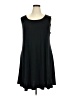 Apt. 9 Solid Black Casual Dress Size 2X - photo 1