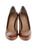 MICHAEL Michael Kors 100% Leather Brown Heels Size 9 1/2 - photo 2