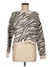 Yes Lola Animal Print Tan Pullover Sweater Size M - photo 1