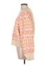 Divided by H&M 100% Acrylic Print Orange Ivory Pullover Sweater Size L - photo 5