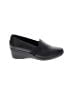Flexi 100% Leather Black Flats Size 8 - photo 1