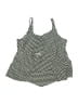 Septangle Chevron-herringbone Black Swimsuit Top Size 12 - photo 1