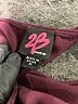 2b bebe Solid Burgundy Jumpsuit Size M - photo 4