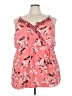 Torrid 100% Polyester Pink Sleeveless Blouse Size 4X Plus (4) - photo 1
